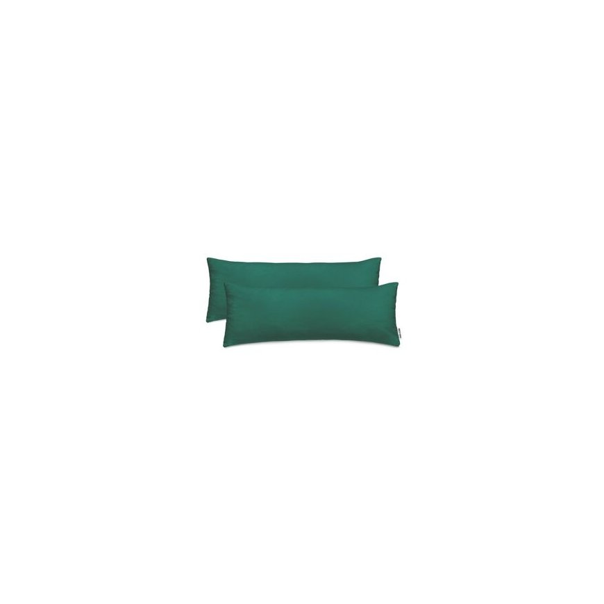 RESTILO decorative cushion cover SOFTA, green, pressed, style – glamorous, material type – textile, microfiber, 50x70. – 2