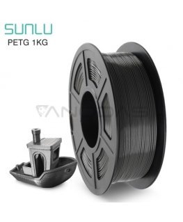 Sunlu PETG filamento - 1,75 mm - 1 kg - Pilkas