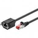 Spacetronik LAN Cable CAT7 Extender, Black, 10 m Spacetronik LAN Cable CAT7 Extender, Black, 10 m