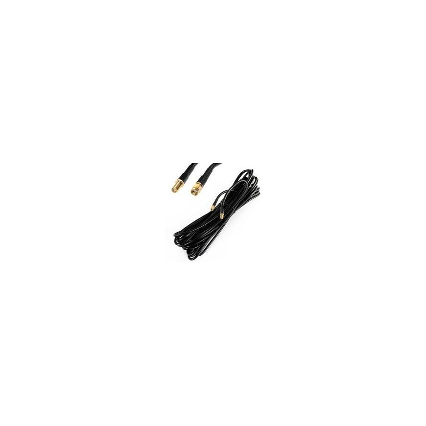 Spacetronik Antenna Cable, SMA Plug, SMA Socket LMR240, 5m