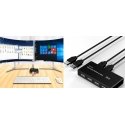 Spacetronik KVM printer USB 2/4 switch SPU-KVM02