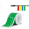 "Niimbot" cable labels T 25x76mm 200 pcs green, compatible with B21, B21S, B3, B1S "Niimbot" cable labels T 25x76mm 200 pcs green, compatible with B21, B21S, B3, B1S