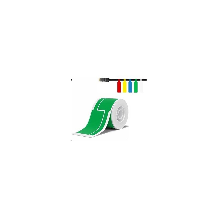 "Niimbot" cable labels T 25x76mm 200 pcs green, compatible with B21, B21S, B3, B1S – 2