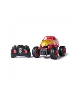 "Monster Jam" 3-Car Set "Mini Jams Marvel Iron Man Venom Spider-Man"