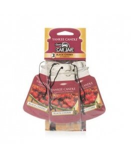 „Yankee Candle“ automobilio kvapiklių rinkinys „Juodas Cherry“ – 3 vnt.