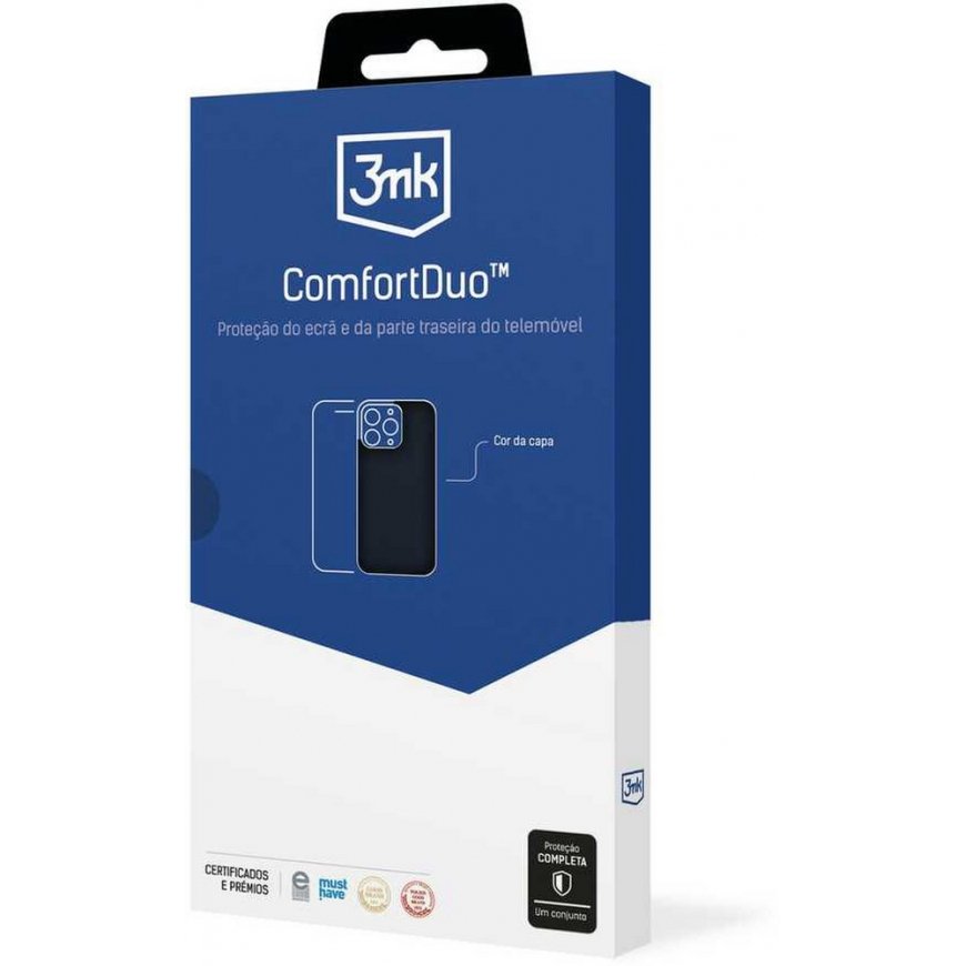 3MK ComfortDuo Matt Musta -sarja Xiaomi 15:lle – 2