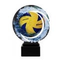 Metalne trofej s marmorjem osnovo - Odbojka