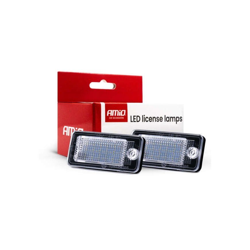 Valstybinio numerio ženklo apšvietimas clp01 Audi amio-04536 – 2