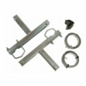 Stands Masts Bent Side Stand L60cm - Left