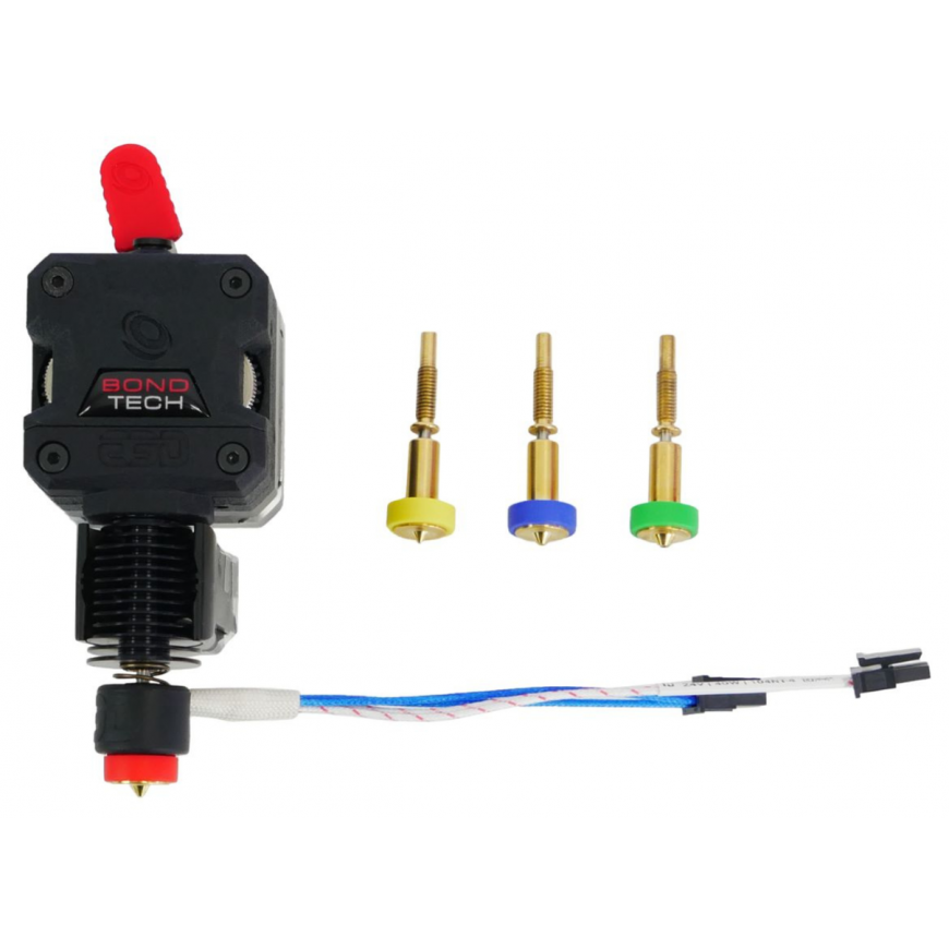 E3D Revo™ LGX ekstruder - 24 V - täislaetud düüside komplekt