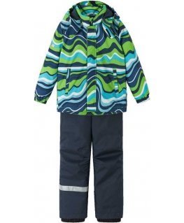 TUTTA by REIMA talve välisriiete komplekt (jakki ja püksid) SIRRI, roheline, 6100004A-8411, 92 cm
