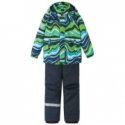 TUTTA by REIMA winter outdoor set (jacket and pants) SIRRI, green, 6100004A-8411, 92 cm