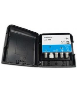 Alcad AM-296 stiebo amplifier 24V 32dB UHF+VHF