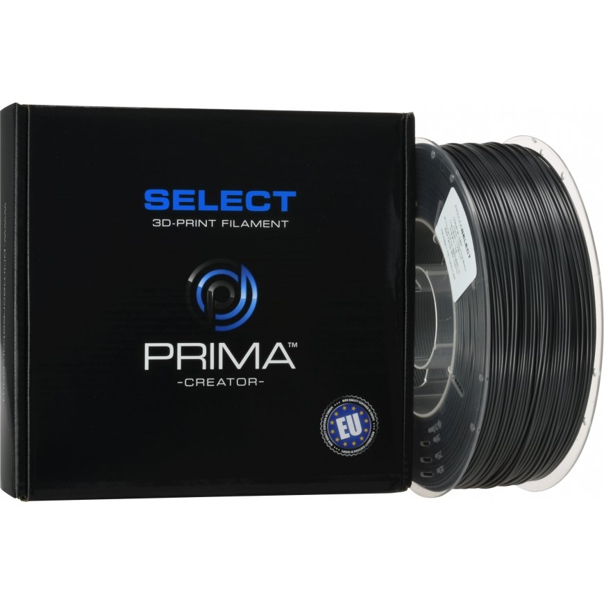 Prima Creator PrimaSelect PS-ABS-175-1000-LBK eksploatacinė medžiaga 3D spausdintuvams Juoda 1 kg