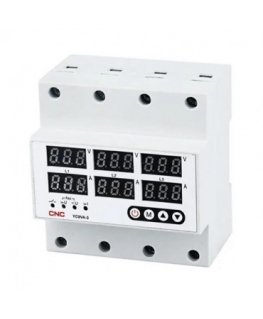 CNC sprieguma un strāvas kontroles relejs, 63A, 3-fāzēm