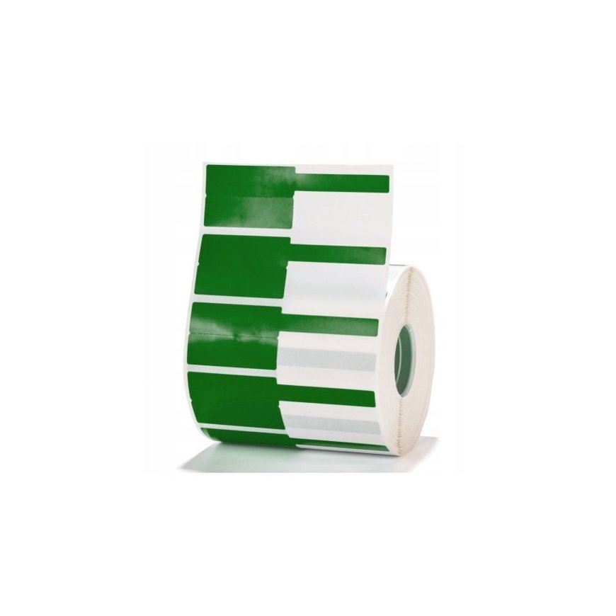 K sērijas niimbot etiķetes 38x25 mm 1000 gabali zaļas