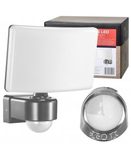 Orno TOS LED 30W sodo prožektorius koos PIR, 2200lm, IP65, 4000K, PC, hall