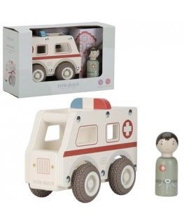 „Little Dutch“ – kiirusabi auto „Drewniany FSC“
