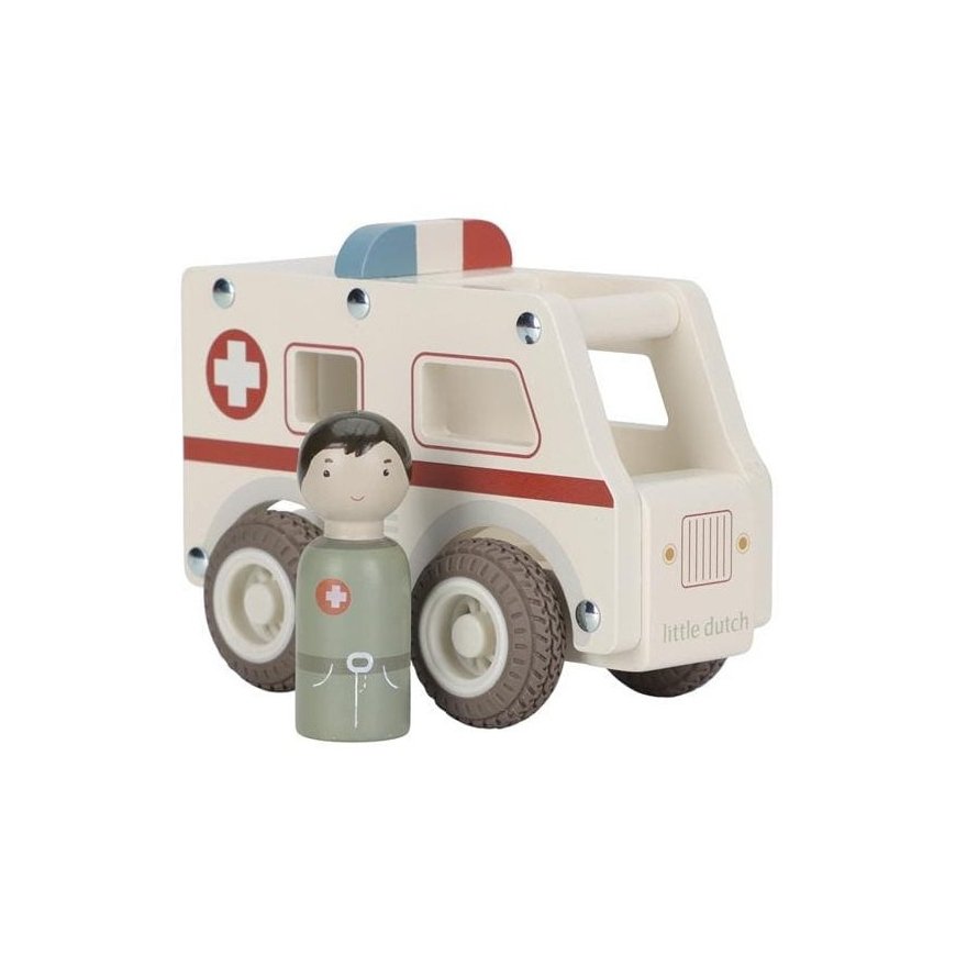 „Little Dutch“ – ātrās palīdzības auto „Drewniany FSC“ – 2