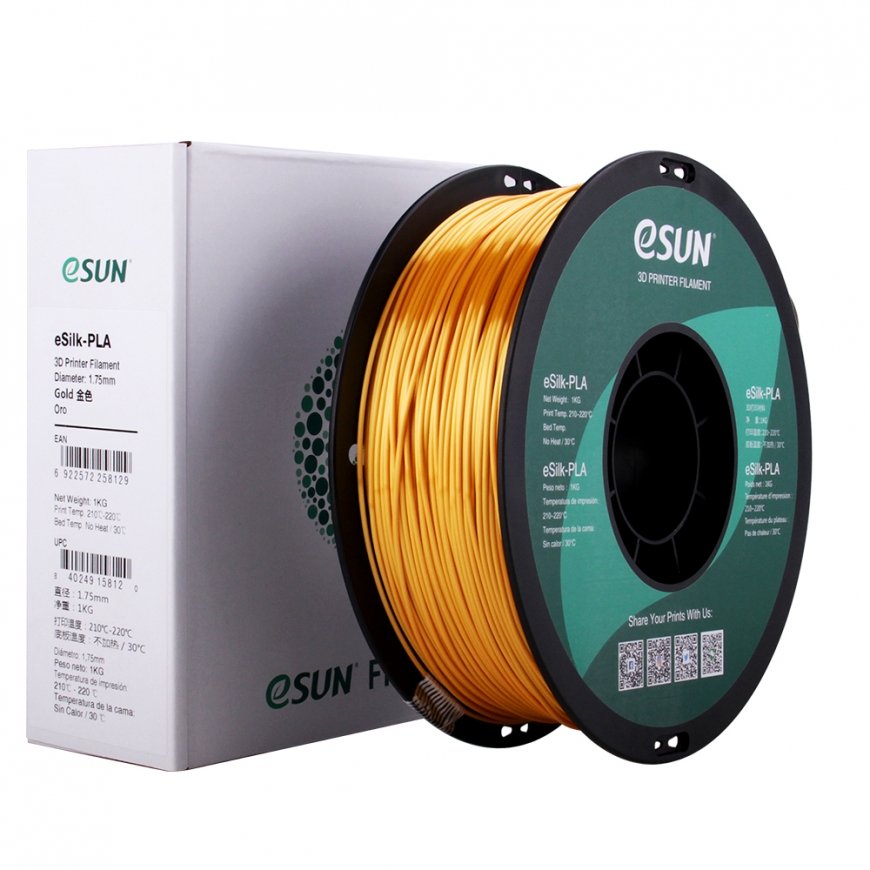 eSun ePLA-Silk 1kg 1.75mm - Zelta