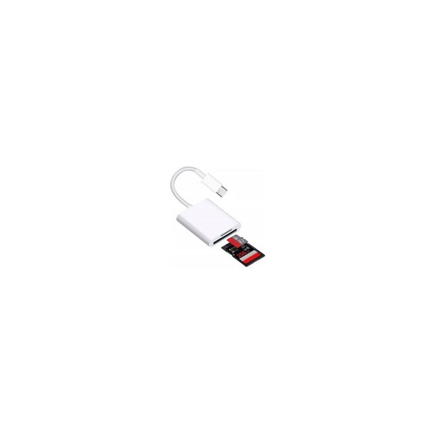 Spacetronik SPU-CR06 SD kartes lasītājs USB-A un USB-C – 2