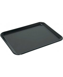 Melamine Food Display Tray 350x240x17mm Black - Hendi 569207