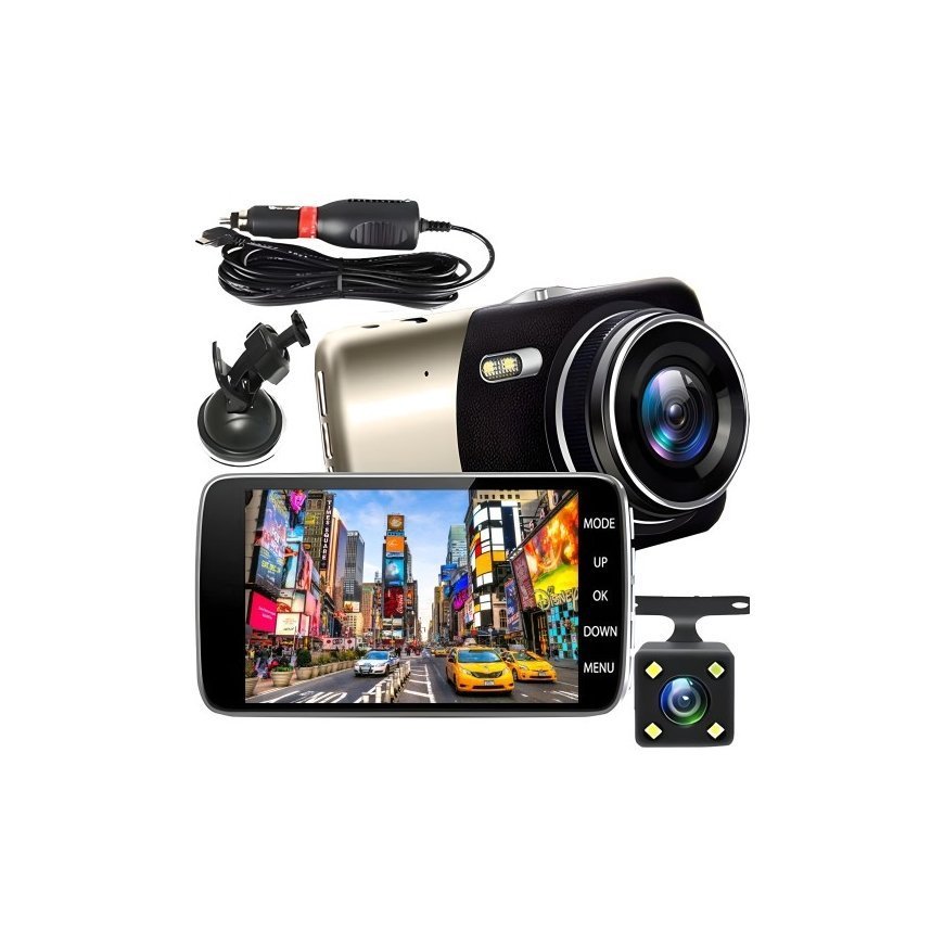 Retoo Wideorejestrator autolle kamera cofania Full HD TF
