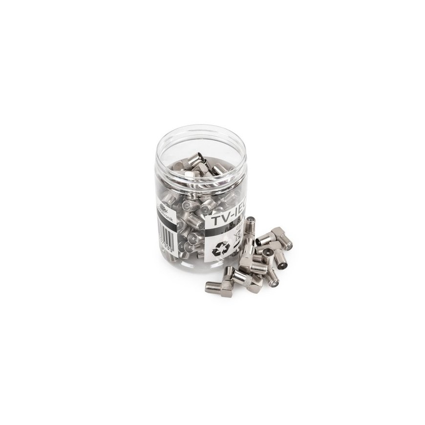 Spacetronik F socket / Corner TV socket TV-IECF0190 Box of 50 pcs
