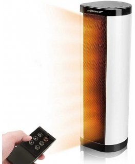 Gorenje | 2000GTPT OPTIHEAT | Конвекторный обогреватель | 2000 Вт | Подходит для помещений до 20 м² | Черный/Нержавеющая сталь
