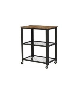 Spacetronik Funky Furniture naktsgaldiņš, rakstāmgalds uz riteņiem