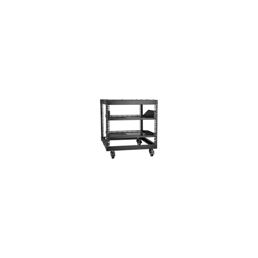Spacetronik Mobilus serverių stelažas 19" Atviras stelažas Pro-17U