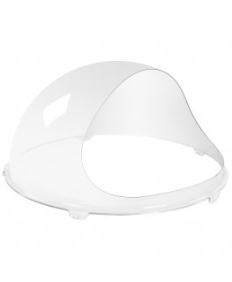 Akrüülklaasist kaitsekate suhkruvattide masinale 62 cm Royal Catering RCZW-COV62