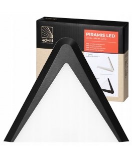 Orno PIRAMIS LED -valaisin, 3.5W, 200lm, 4000K, musta