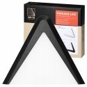 Orno PIRAMIS LED spuldze zem korpusa 3.5W, 200lm, 4000K, melna