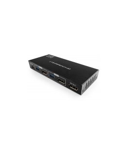 KVM-kytkin USB + DP Spacetronik SPD-KVM23 8K 60Hz