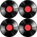 Bertoni 4D Round Table Mat Set - VINYL Bertoni 4D Round Table Mat Set - VINYL