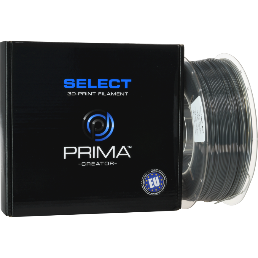 PrimaCreator PrimaSelect PC 1.75 mm 1kg - Skaidrs Balts