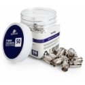 Spacetronik F Plug - F Plug "Quick" Adapter TV-FF03 50 pcs. Spacetronik F Plug - F Plug "Quick" Adapter TV-FF03 50 pcs.