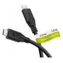 USB-C 4.0 40Gbit/s Spacetronik kabelis 1,8 m USB-C 4.0 40Gbit/s Spacetronik kabelis 1,8 m