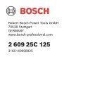 BOSCH 3165140998925 BOSCH 3165140998925