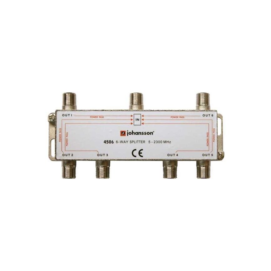 Johansson Typ.4506 6-кратный распределитель