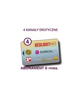 service access to DORCEL channels 4+ 4ch/6m VCC6