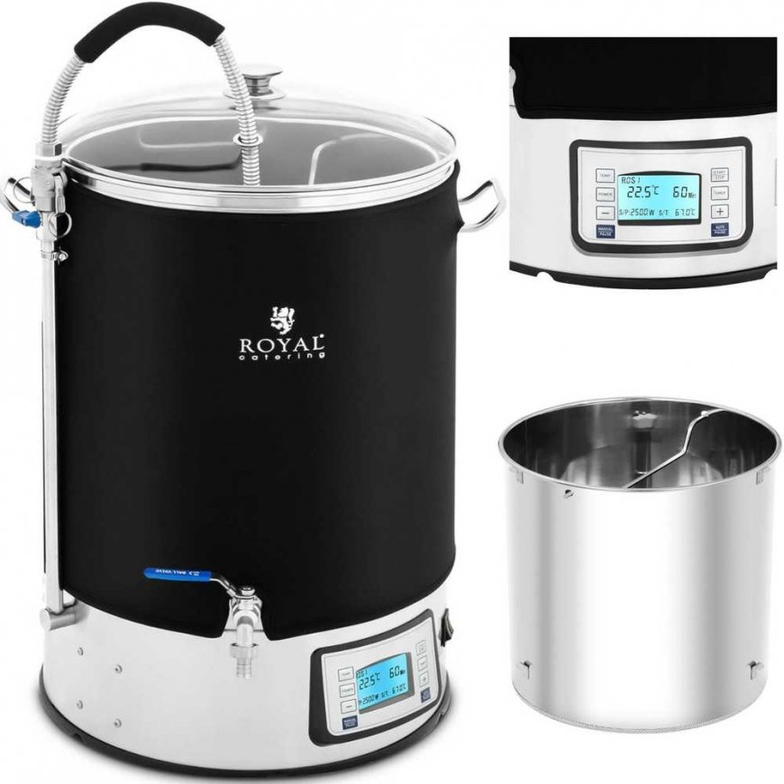 Royal Catering teravilja keetja õlle segu valmistamiseks LCD 10-100C 40 l