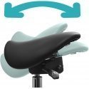 Spacetronik Ergonomic Height Adjustable Stool SELLA 2 Gray Spacetronik Ergonomic Height Adjustable Stool SELLA 2 Gray