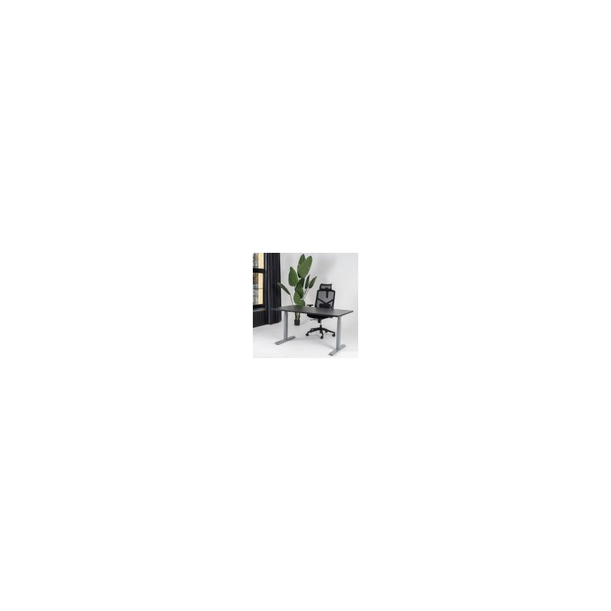 "Spacetronik Buddy 15" green adjustable desk
