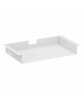 „Spacetronik SPB140W“ valkoinen hylly pöydän alle