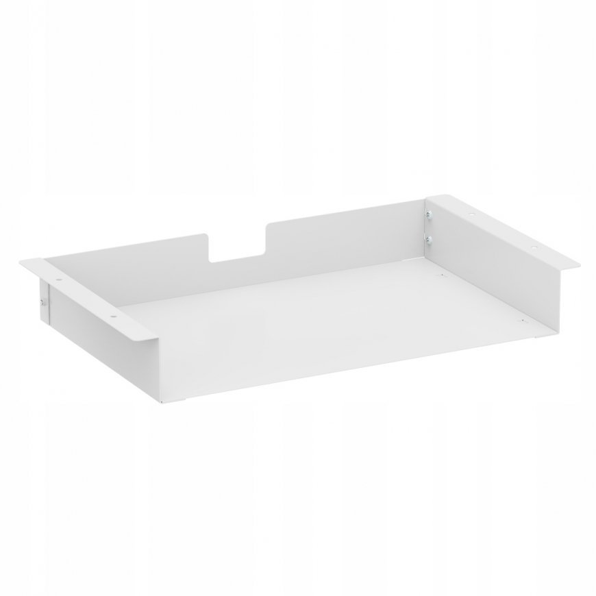 „Spacetronik SPB140W“ valge laudade all asuv riiul – 2