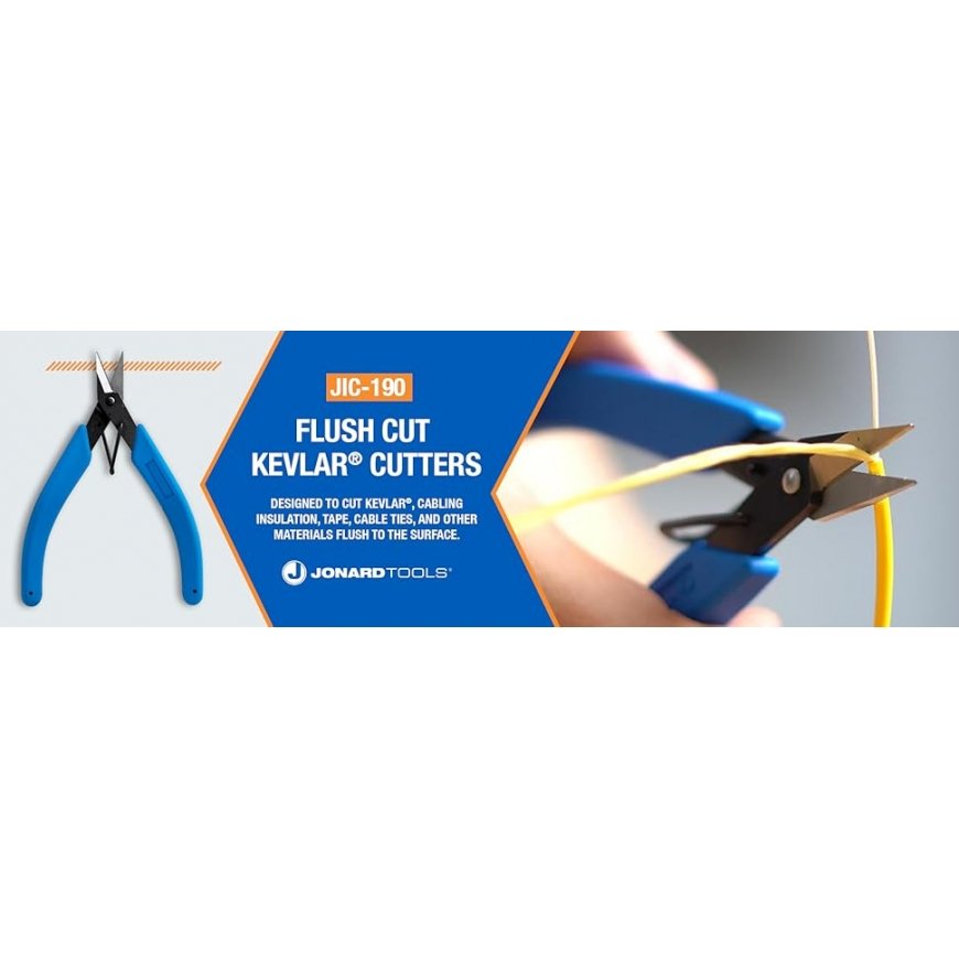 Jonard Tools JONARD JIC-190 Kevlar šviesolaidīgas šķēres – 2