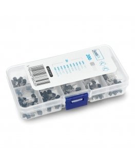 OEM NPN and PNP TO-92 Bipolar Transistor Set - 10 Values - 200 Pieces - justPi
