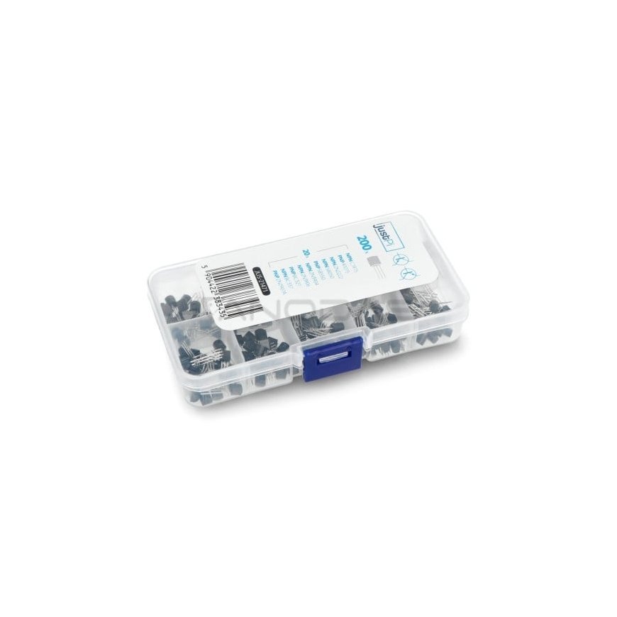OEM NPN and PNP TO-92 Bipolar Transistor Set - 10 Values - 200 Pieces - justPi – 2